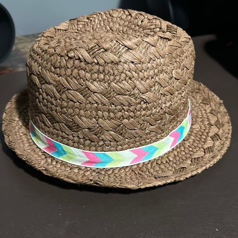 Hollister beach straw fedora